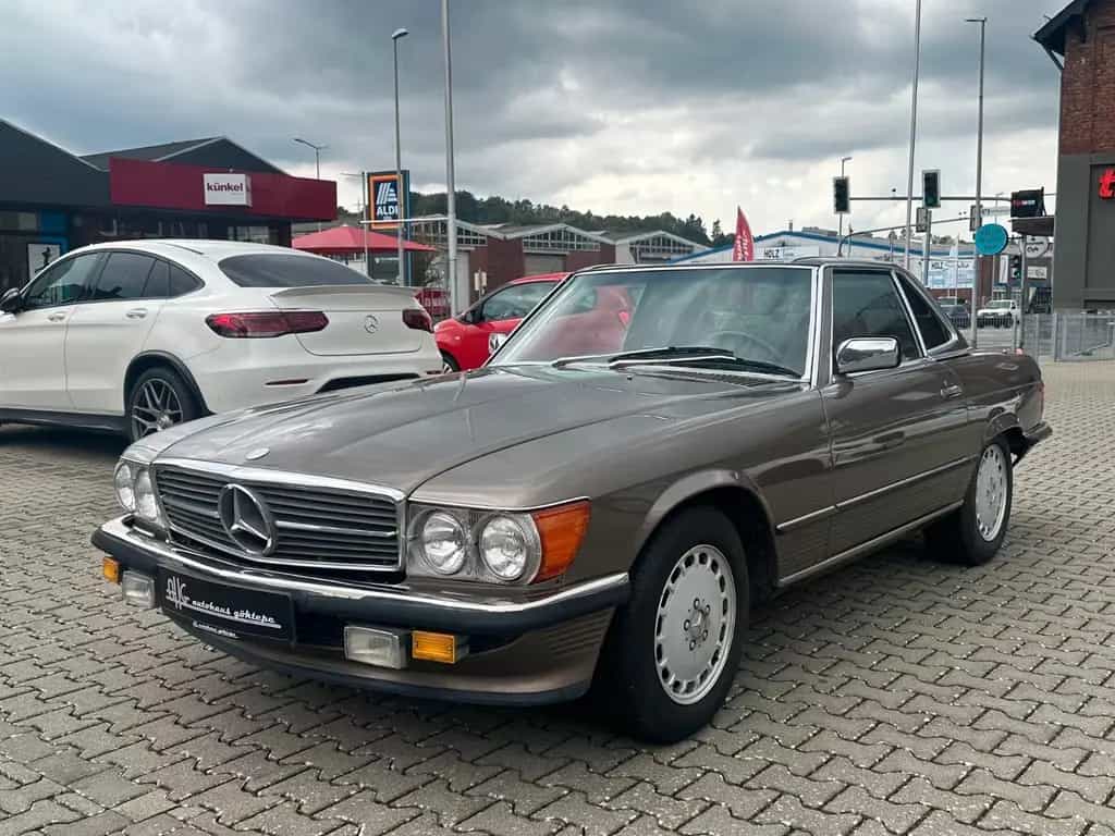 Mercedes-Benz SL-Class Roadster LEDER HARD-/SOFTTOP ZENTRALVER. 02/1987-photo-0