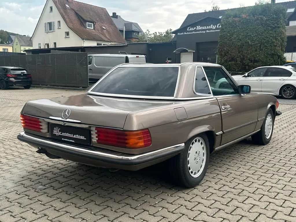 Mercedes-Benz SL-Class Roadster LEDER HARD-/SOFTTOP ZENTRALVER. 02/1987-photo-4