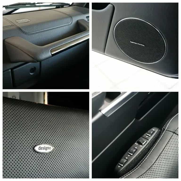 Mercedes-Benz G 350 d Designo Exclusiv Sthz TV Rear Seat Night 07/2017-photo-17