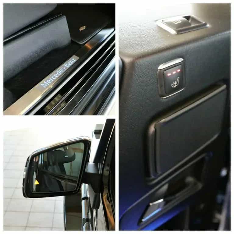 Mercedes-Benz G 350 d Designo Exclusiv Sthz TV Rear Seat Night 07/2017-photo-19