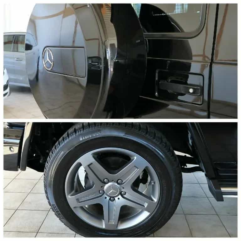 Mercedes-Benz G 350 d Designo Exclusiv Sthz TV Rear Seat Night 07/2017-photo-7