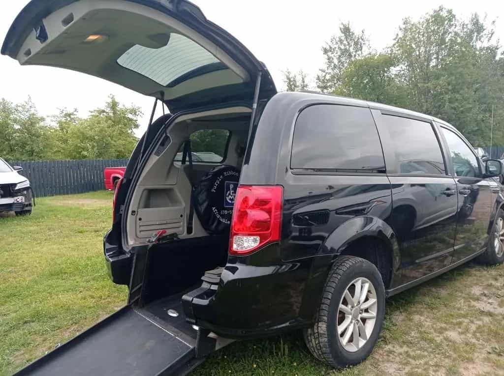 Chrysler Dodge Caravan Rolstoelvervoer Invalide auto 01/2014-photo-3
