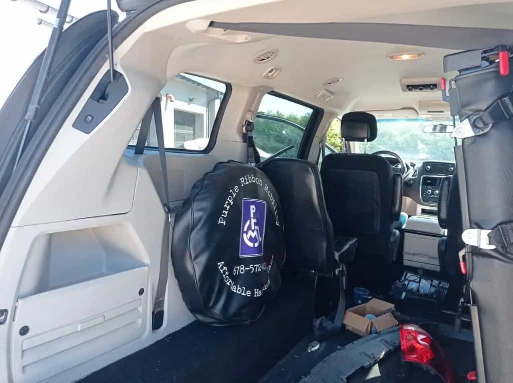 Chrysler Dodge Caravan Rolstoelvervoer Invalide auto 01/2014-photo-7