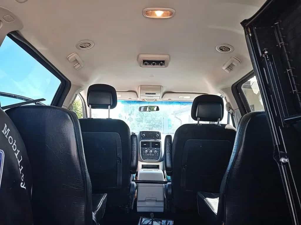 Chrysler Dodge Caravan Rolstoelvervoer Invalide auto 01/2014-photo-8