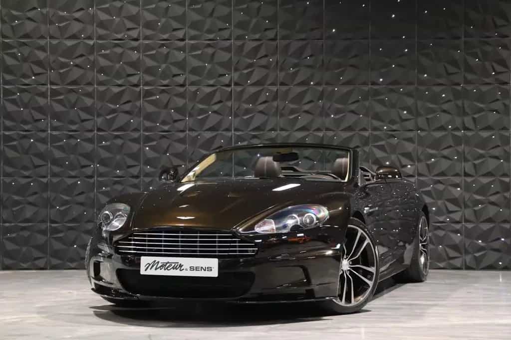 Aston Martin DBS Volante - Marron Black - B&O - Piano Black 10/2012-photo-0
