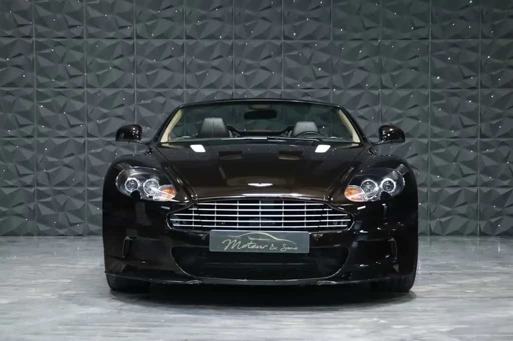 Aston Martin DBS Volante - Marron Black - B&O - Piano Black 10/2012-photo-2