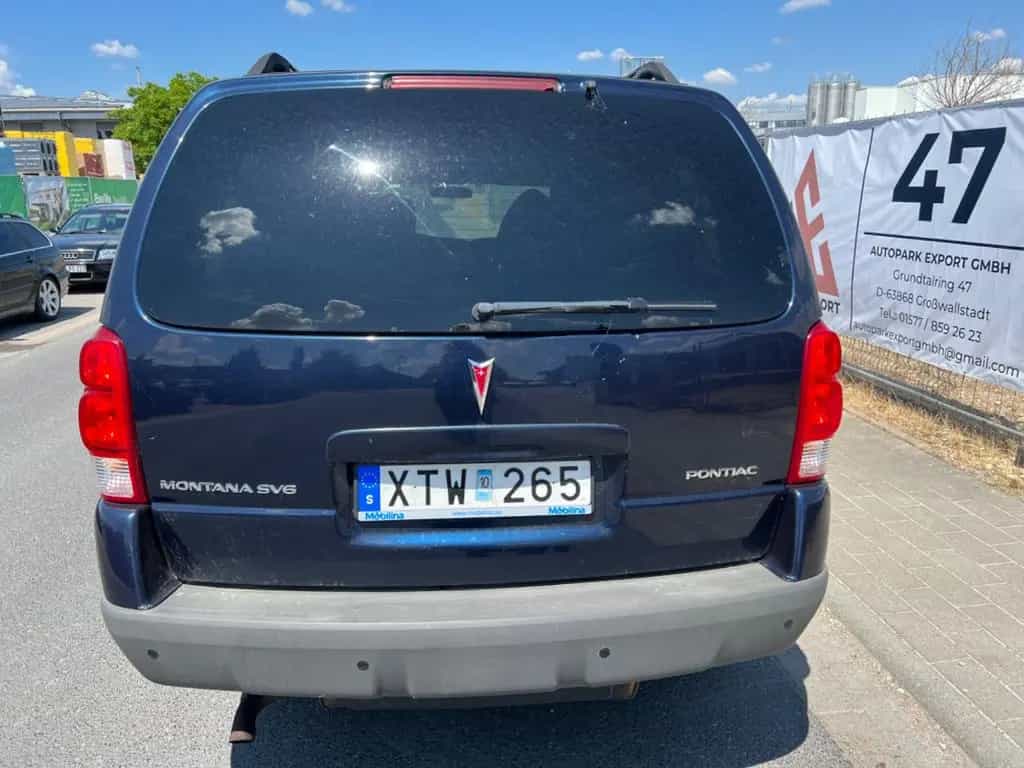 Pontiac Montana 3.5 V6*ROLLSTUHLRAMPE*BEHINDERTENGERECHT 12/2006-photo-4