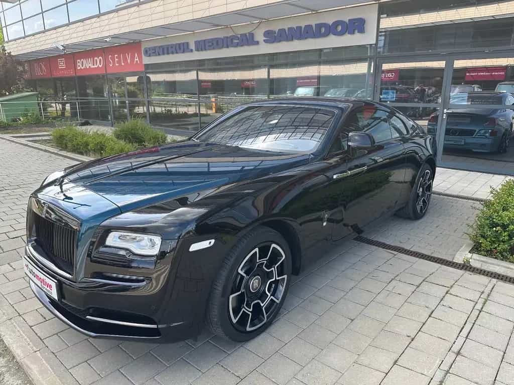 Rolls-Royce Wraith Black Badge 1 of 40 Limited Adamas 08/2018-photo-2