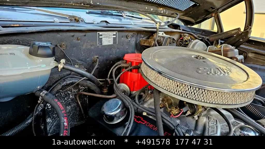 Chevrolet Chevelle SS Restauriert Schwarz Matt Metall 07/1972-photo-17