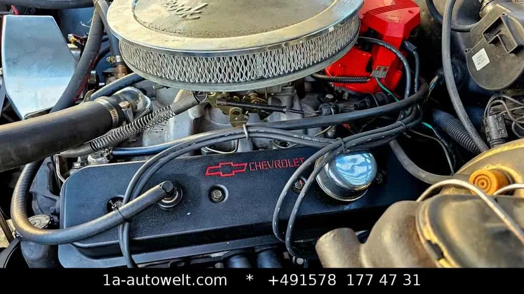Chevrolet Chevelle SS Restauriert Schwarz Matt Metall 07/1972-photo-18