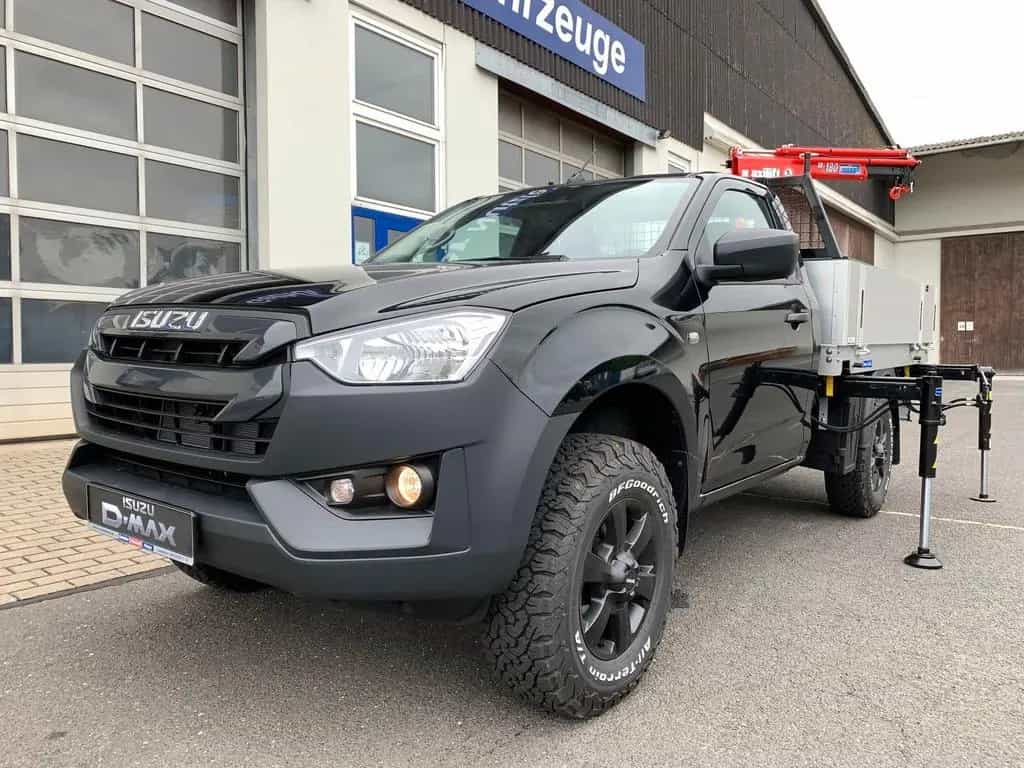 Isuzu D-Max Single Cab 4x4 L + Kran +Pritsche null-photo-1