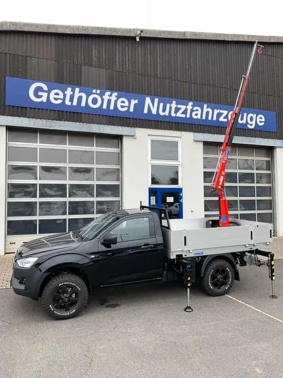 Isuzu D-Max Single Cab 4x4 L + Kran +Pritsche null-photo-4