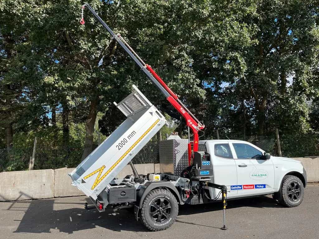 Isuzu D-Max Space Cab L AT BIG-MAX L2 Kipper und Kran null-photo-10