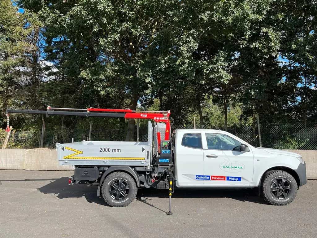 Isuzu D-Max Space Cab L AT BIG-MAX L2 Kipper und Kran null-photo-11