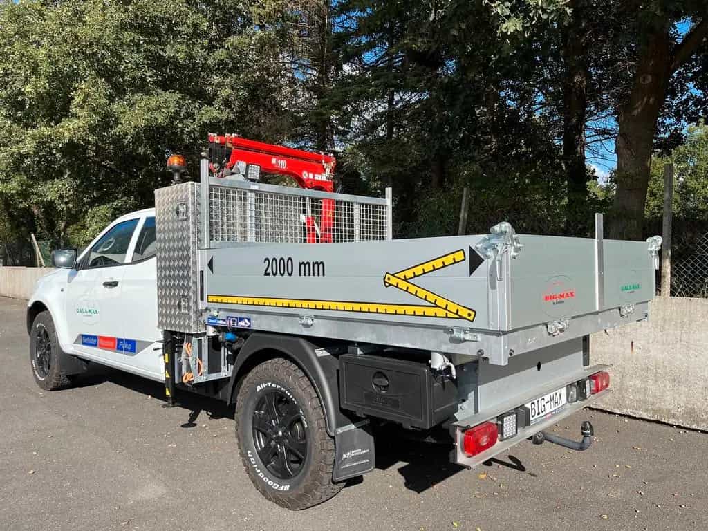 Isuzu D-Max Space Cab L AT BIG-MAX L2 Kipper und Kran null-photo-13