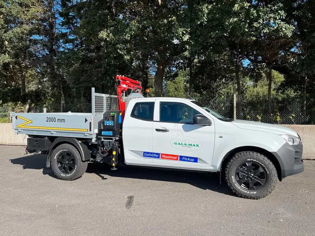 Isuzu D-Max Space Cab L AT BIG-MAX L2 Kipper und Kran null-photo-2