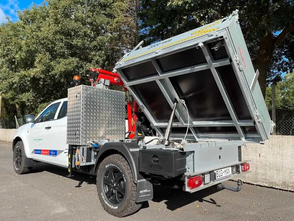 Isuzu D-Max Space Cab L AT BIG-MAX L2 Kipper und Kran null-photo-22