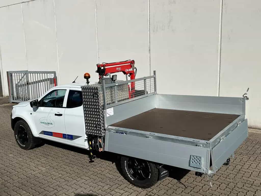 Isuzu D-Max Space Cab L AT BIG-MAX L2 Kipper und Kran null-photo-26
