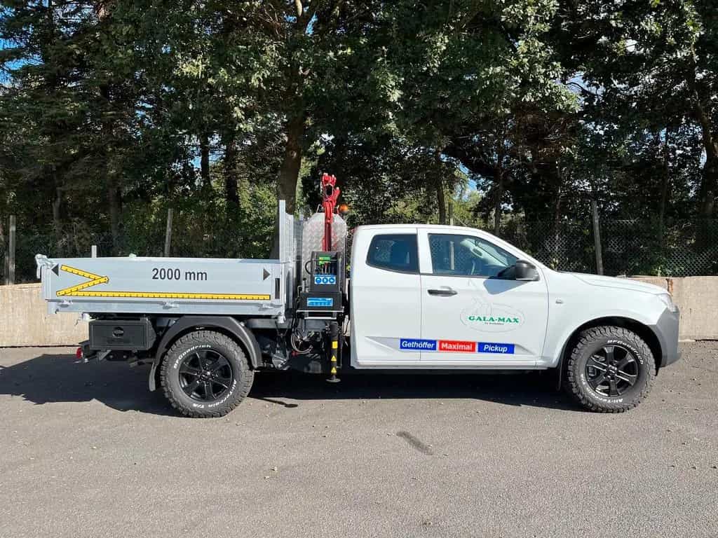 Isuzu D-Max Space Cab L AT BIG-MAX L2 Kipper und Kran null-photo-3