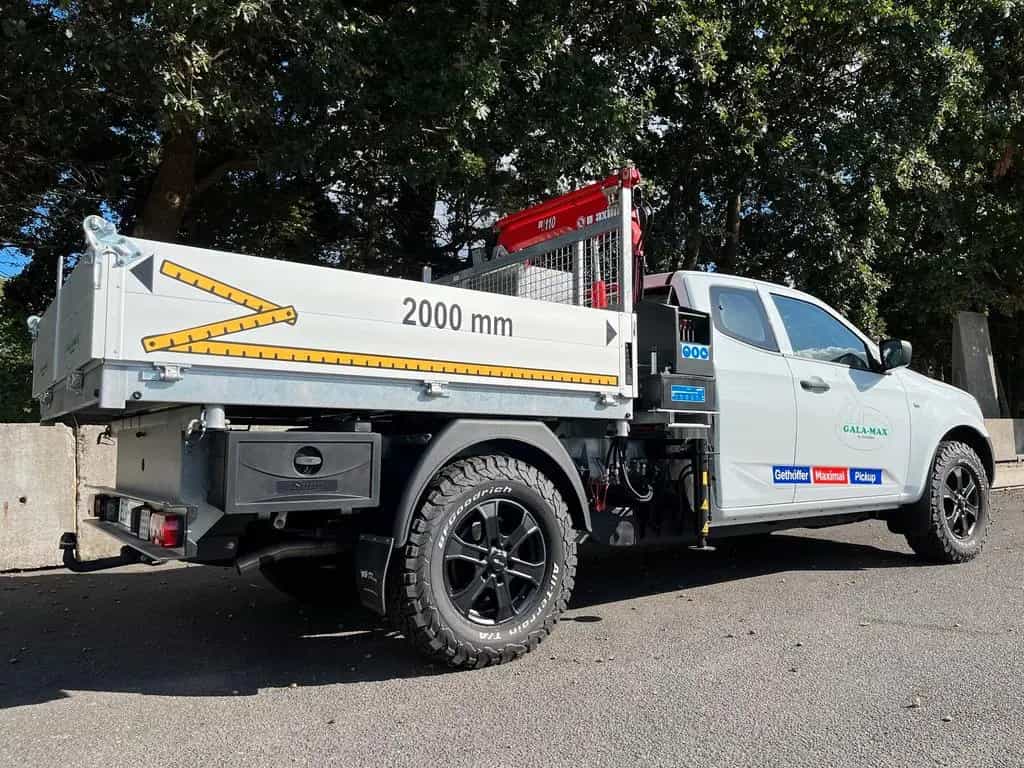 Isuzu D-Max Space Cab L AT BIG-MAX L2 Kipper und Kran null-photo-4