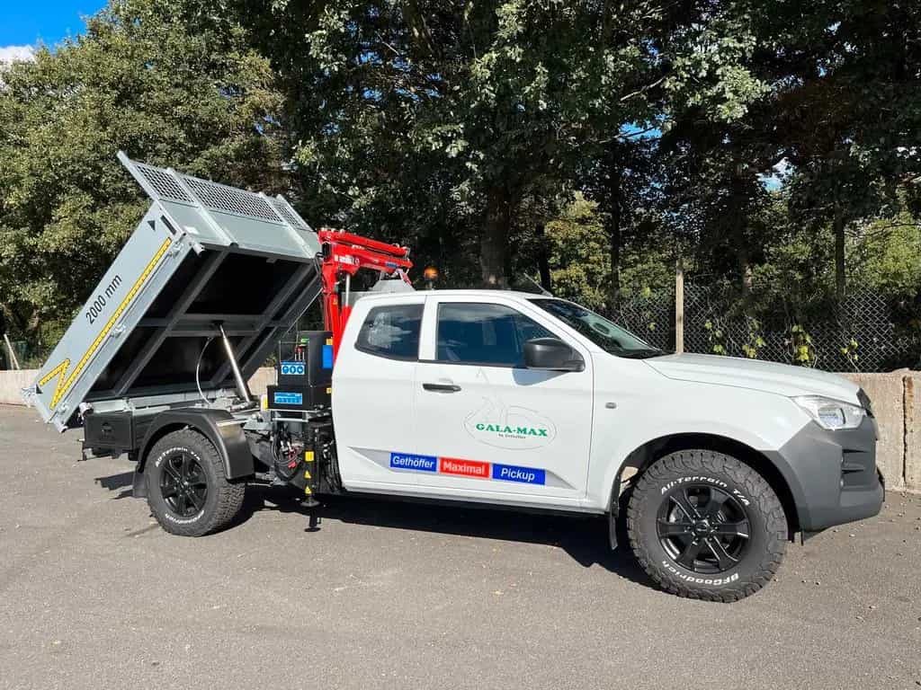 Isuzu D-Max Space Cab L AT BIG-MAX L2 Kipper und Kran null-photo-6