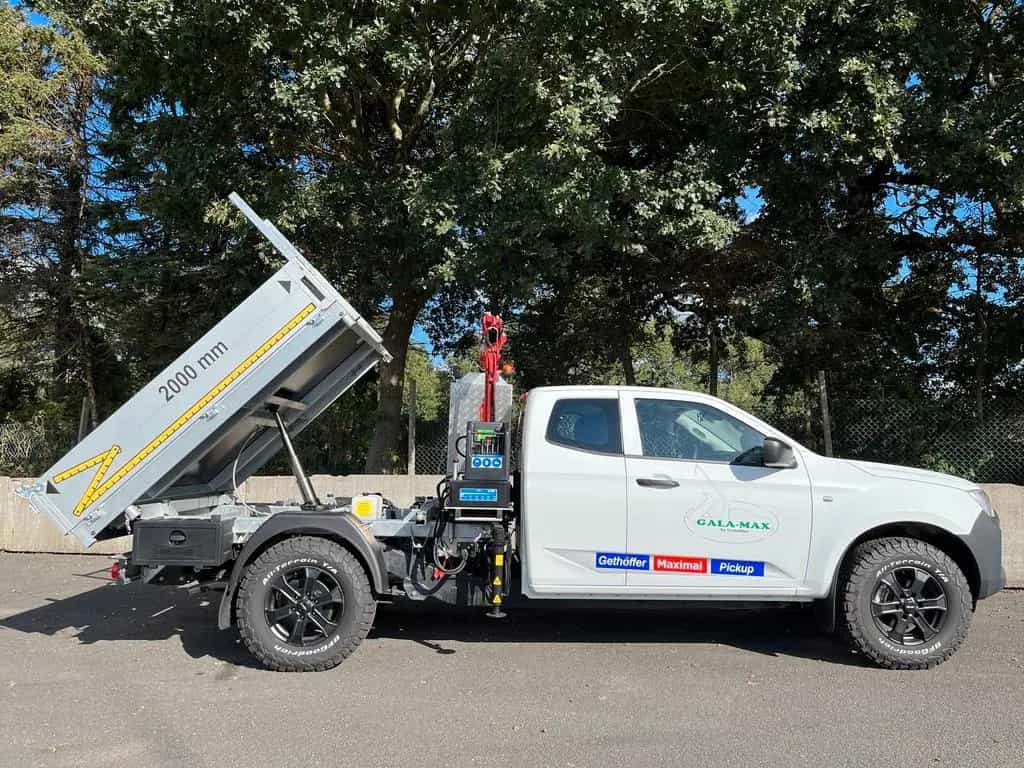 Isuzu D-Max Space Cab L AT BIG-MAX L2 Kipper und Kran null-photo-7
