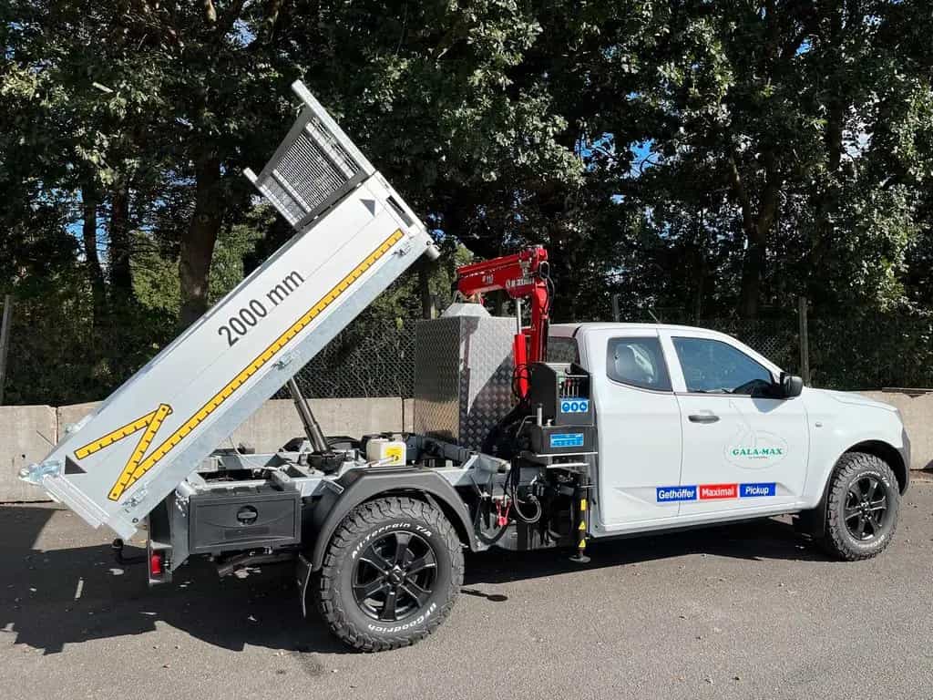 Isuzu D-Max Space Cab L AT BIG-MAX L2 Kipper und Kran null-photo-8