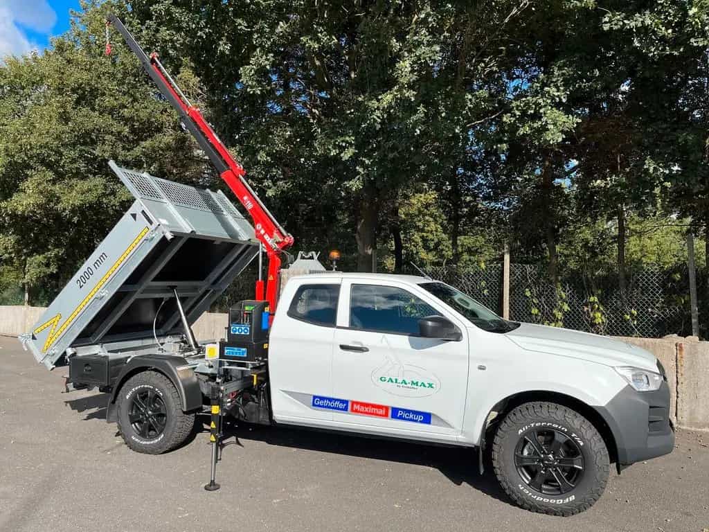Isuzu D-Max Space Cab L AT BIG-MAX L2 Kipper und Kran null-photo-9