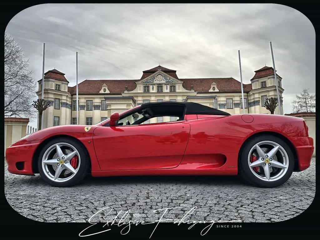 Ferrari 360 Spider|Service NEU|3880km|Scuderia Shields| 01/2001-photo-1