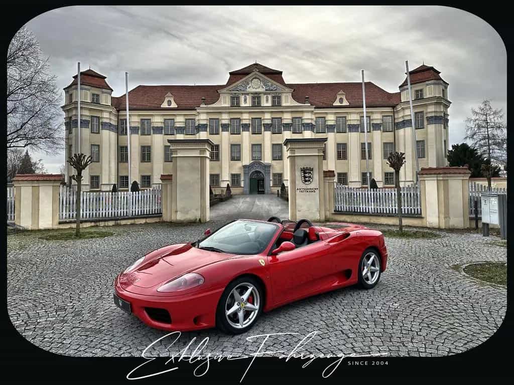 Ferrari 360 Spider|Service NEU|3880km|Scuderia Shields| 01/2001-photo-13