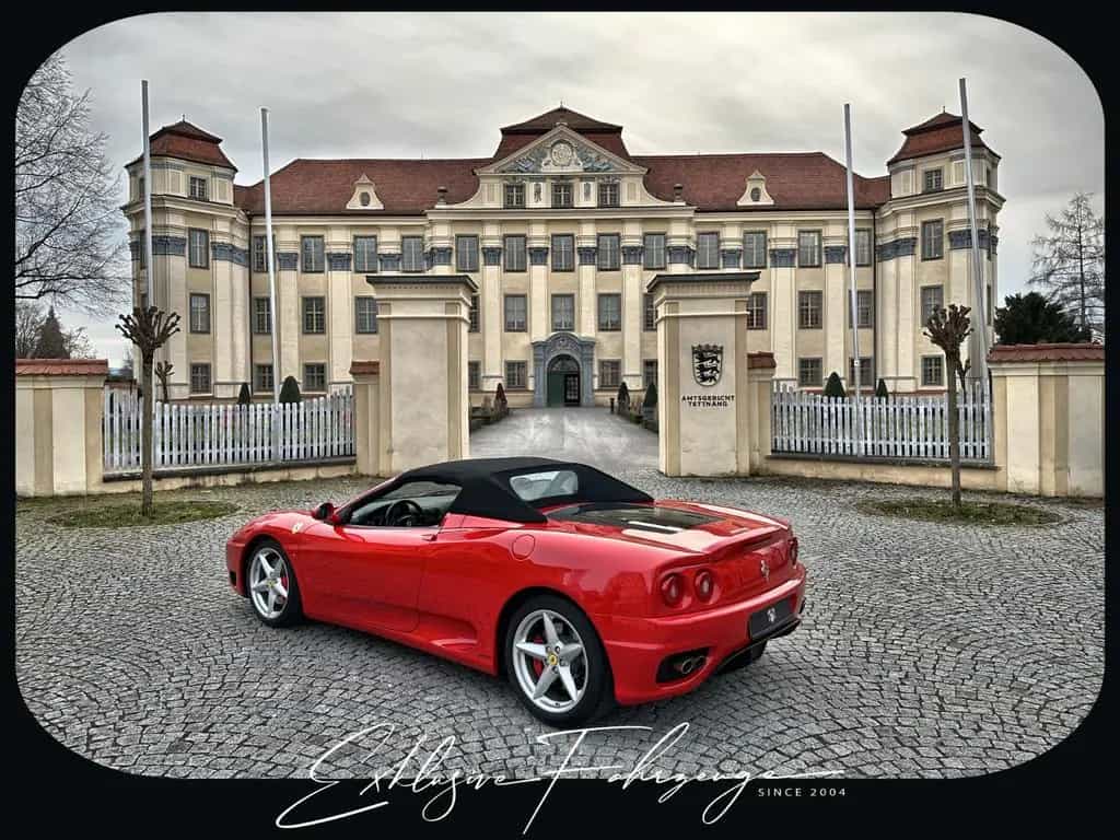 Ferrari 360 Spider|Service NEU|3880km|Scuderia Shields| 01/2001-photo-15
