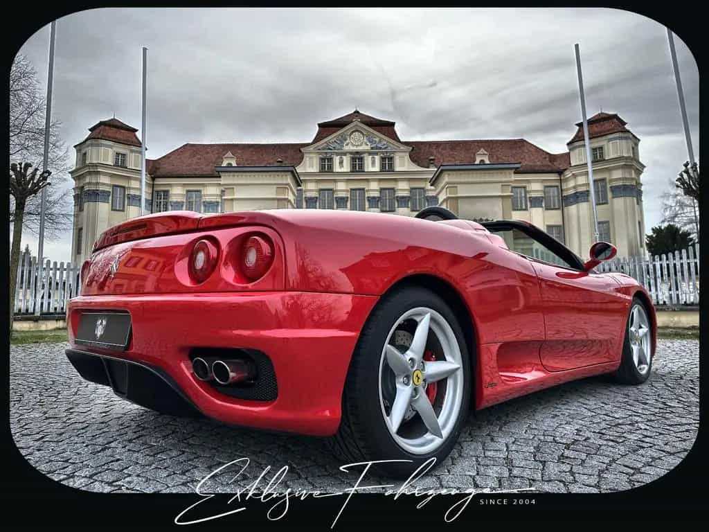 Ferrari 360 Spider|Service NEU|3880km|Scuderia Shields| 01/2001-photo-18
