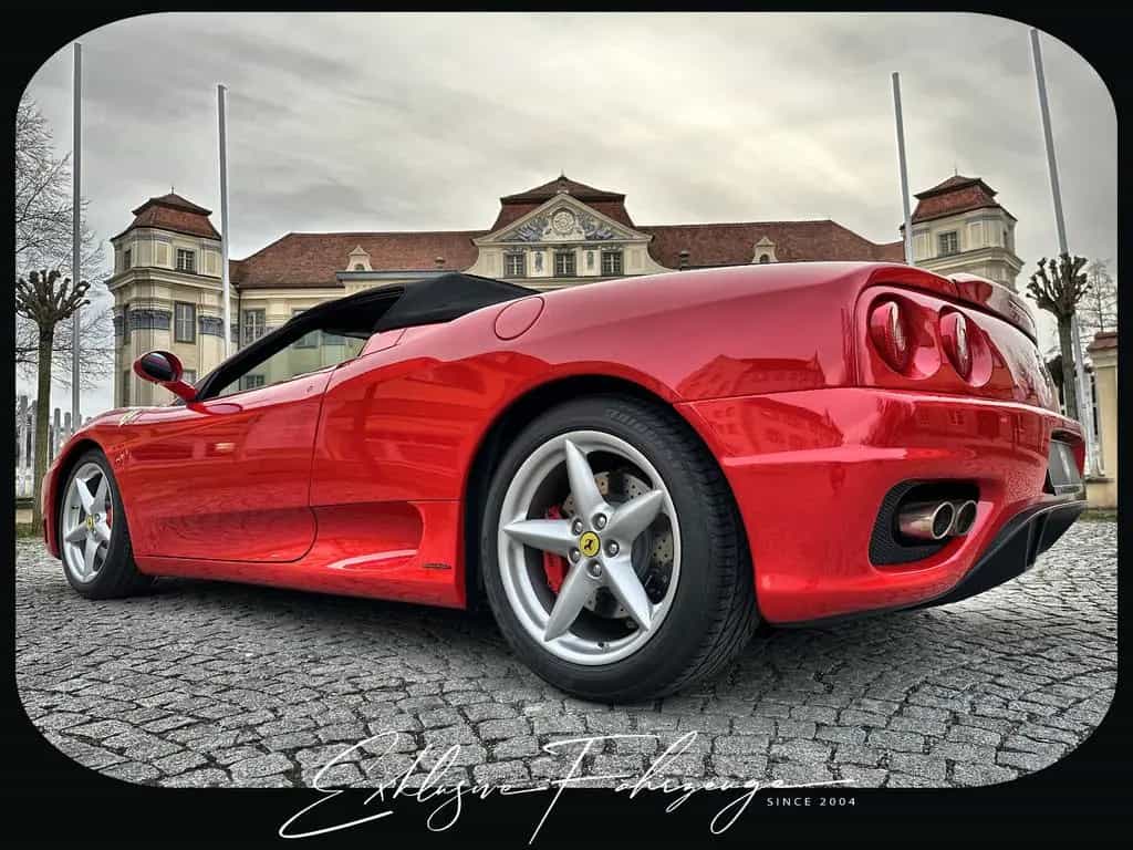 Ferrari 360 Spider|Service NEU|3880km|Scuderia Shields| 01/2001-photo-2