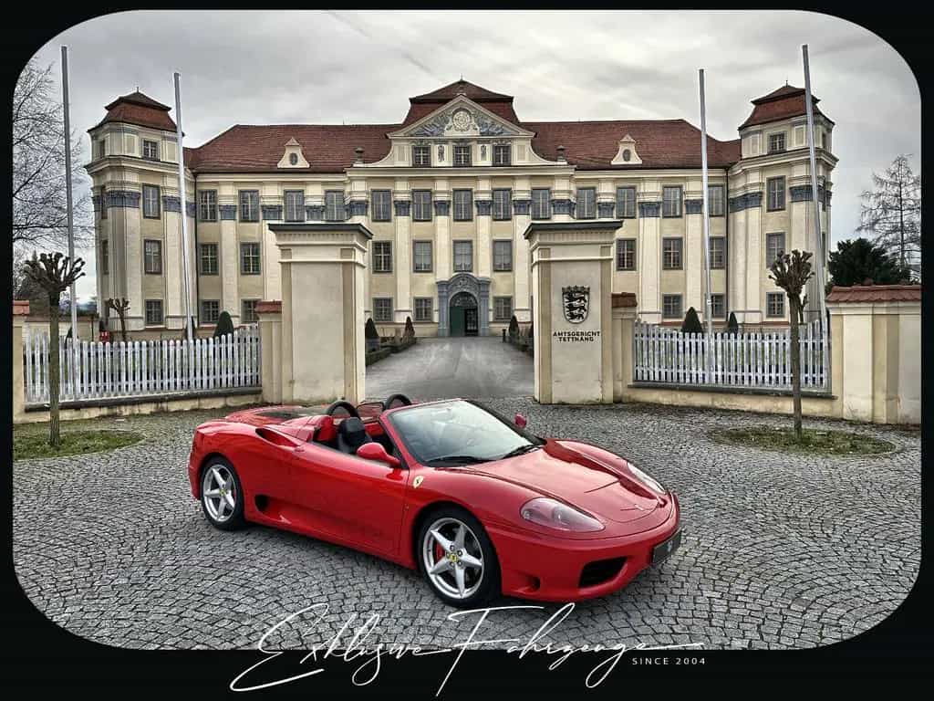 Ferrari 360 Spider|Service NEU|3880km|Scuderia Shields| 01/2001-photo-20