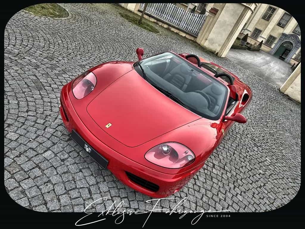 Ferrari 360 Spider|Service NEU|3880km|Scuderia Shields| 01/2001-photo-22