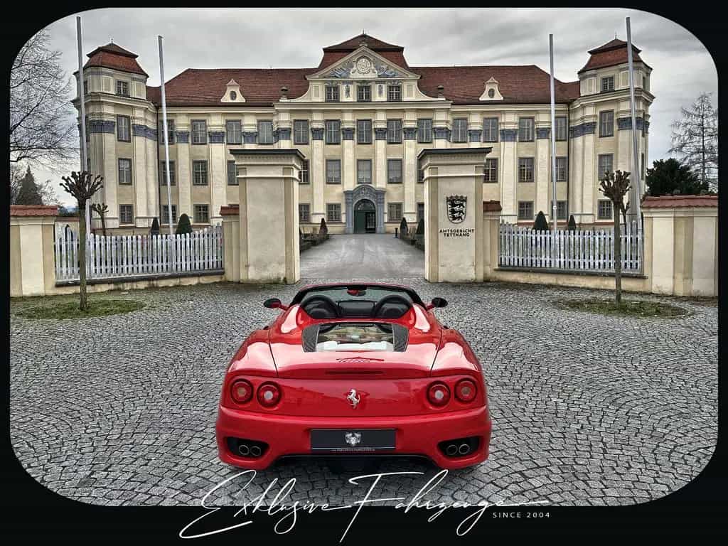 Ferrari 360 Spider|Service NEU|3880km|Scuderia Shields| 01/2001-photo-23