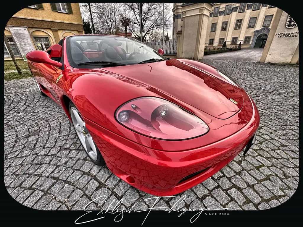 Ferrari 360 Spider|Service NEU|3880km|Scuderia Shields| 01/2001-photo-24