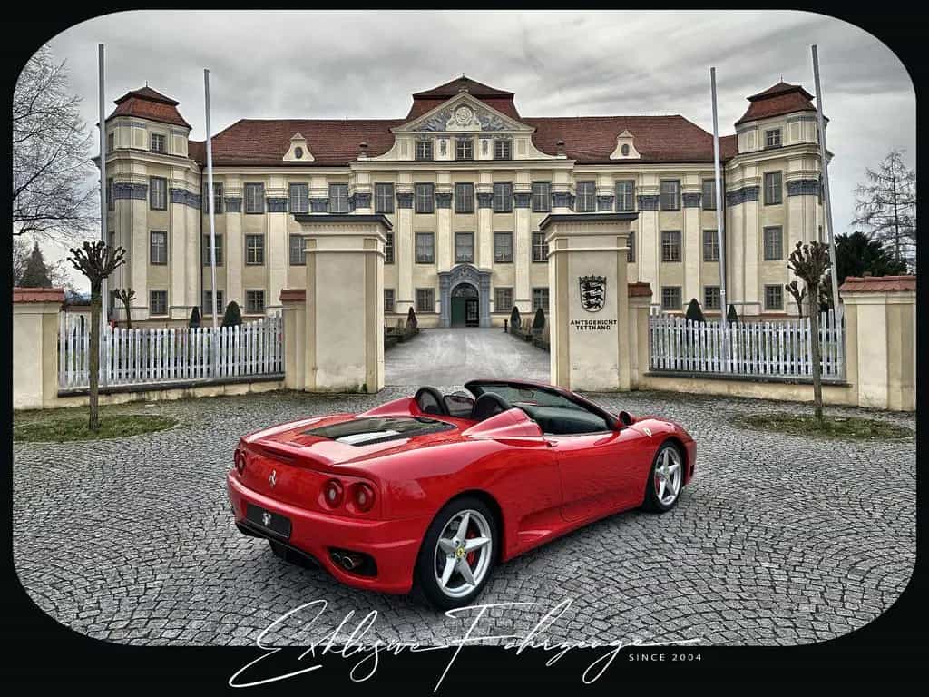 Ferrari 360 Spider|Service NEU|3880km|Scuderia Shields| 01/2001-photo-4