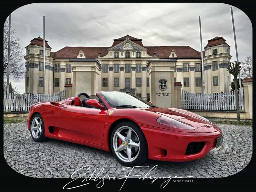 Ferrari 360 Spider|Service NEU|3880km|Scuderia Shields| 01/2001-photo-6