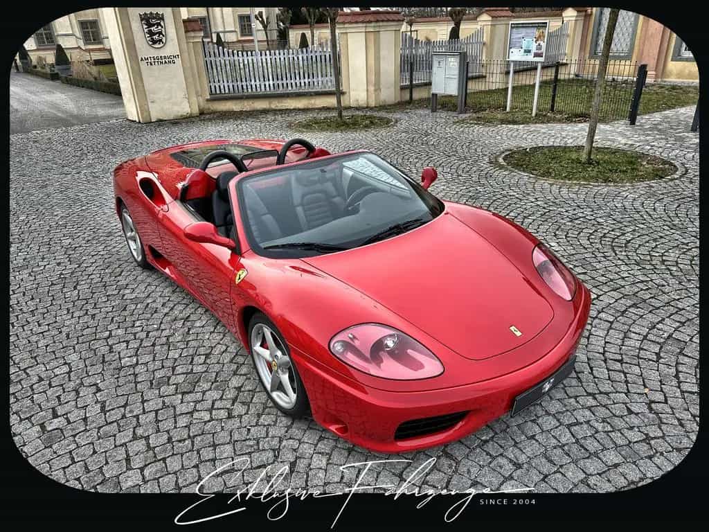 Ferrari 360 Spider|Service NEU|3880km|Scuderia Shields| 01/2001-photo-8