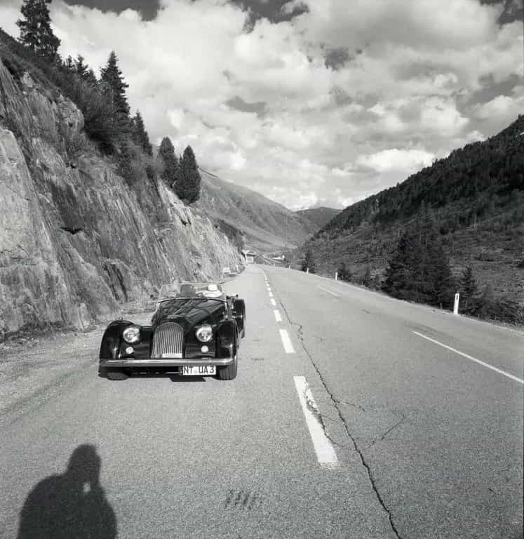Morgan Plus 8 - Poesie auf Rädern 09/2001-photo-13