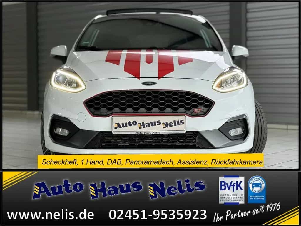Ford Fiesta ST 1,5 EcoBoost R-Cam DAB Panorama Assist 06/2019-photo-2