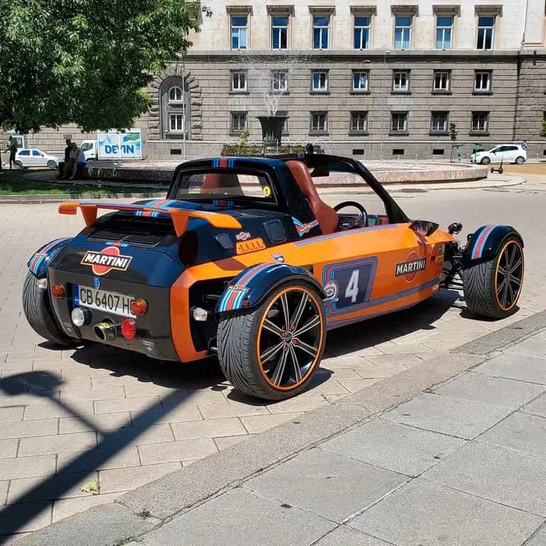 Lotus Super Seven MEV Sonic RWD Kit Car Martini Racing  ABARTH 695 03/2009-photo-2