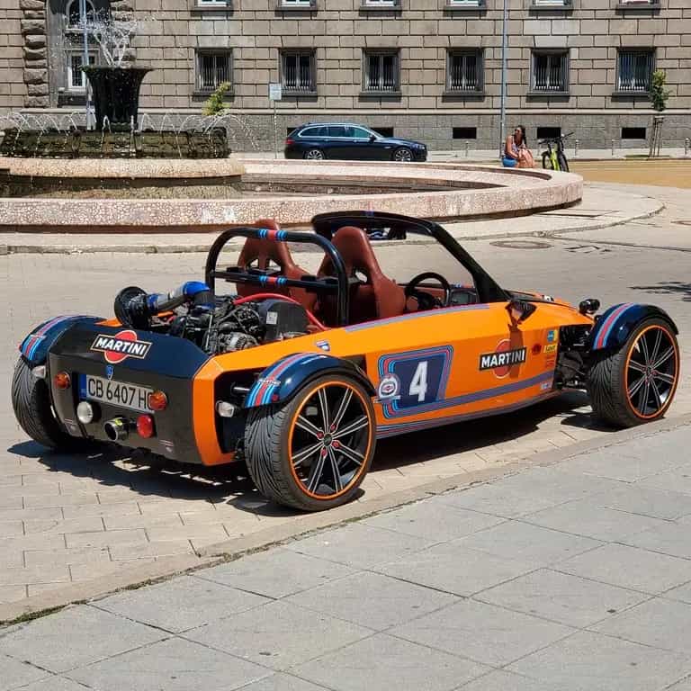 Lotus Super Seven MEV Sonic RWD Kit Car Martini Racing  ABARTH 695 03/2009-photo-5