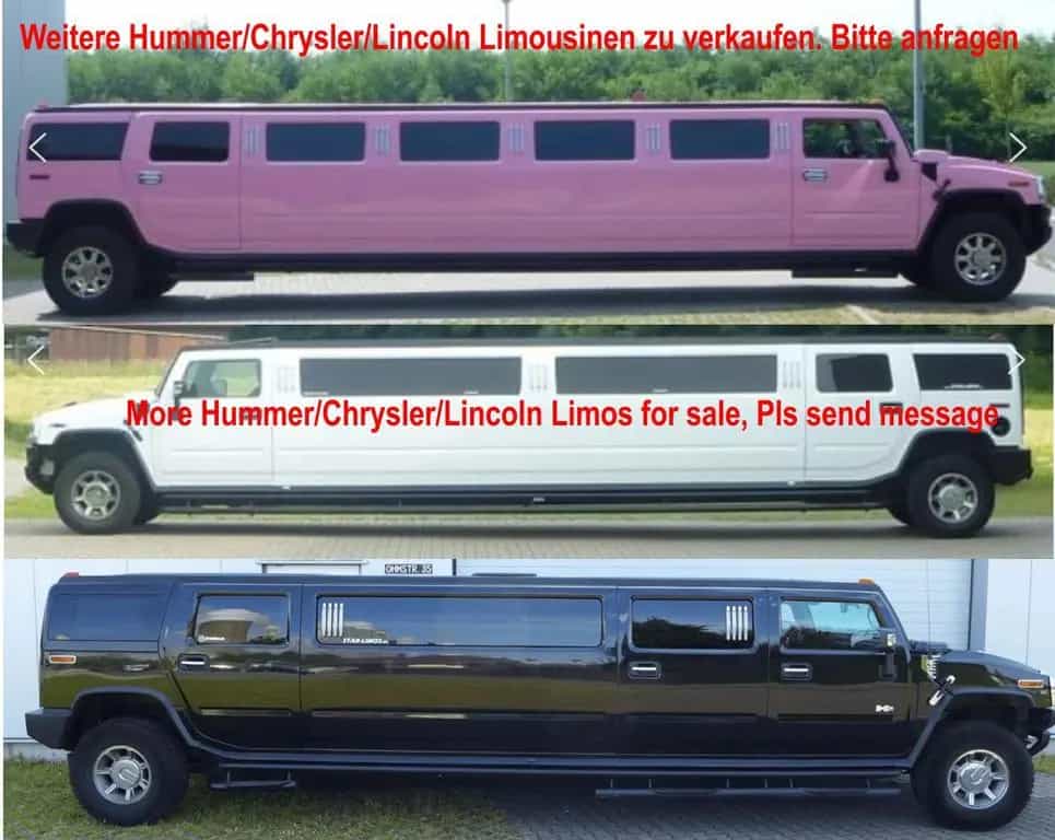 Hummer H2 Stretchlimousine - 3-Achsen - Super-Stretch 07/2003-photo-7