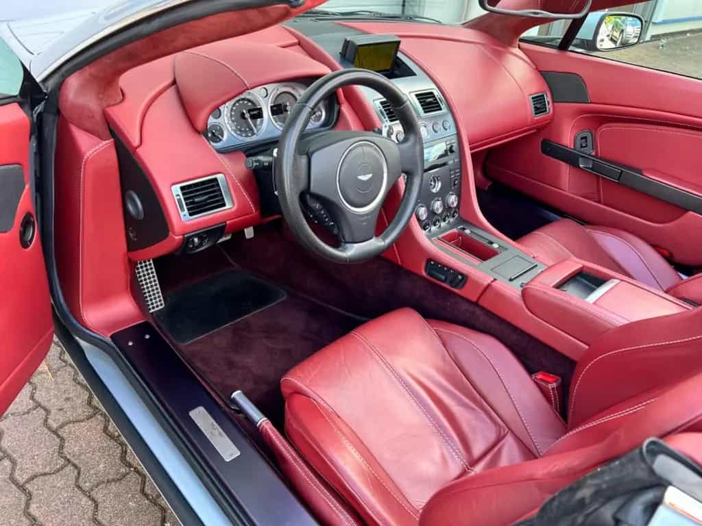Aston Martin V8 Vantage ROADSTAR 4.3L SPORTSHIFT/LEATHER RED 07/2007-photo-12