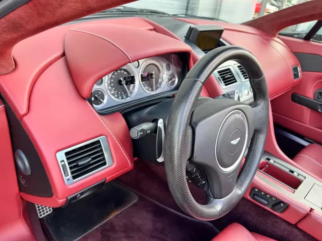 Aston Martin V8 Vantage ROADSTAR 4.3L SPORTSHIFT/LEATHER RED 07/2007-photo-13