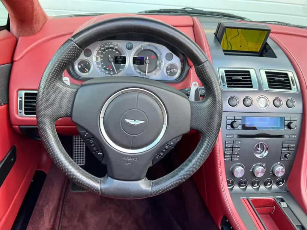 Aston Martin V8 Vantage ROADSTAR 4.3L SPORTSHIFT/LEATHER RED 07/2007-photo-17