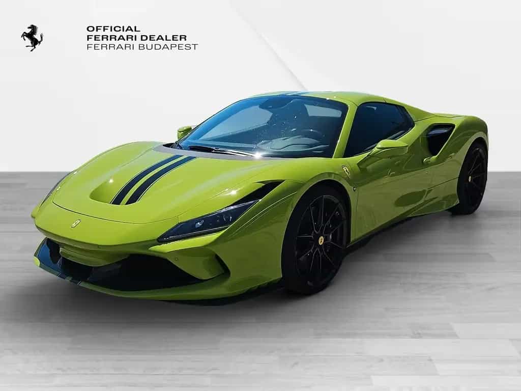 Ferrari F8 Spider FULL CARBON JBL LIFT VERDE GERMOGLIO 07/2022-photo-11