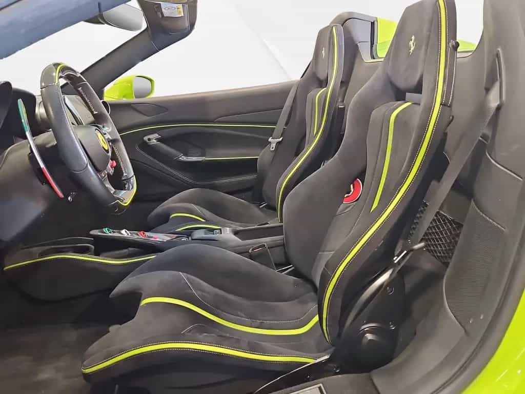 Ferrari F8 Spider FULL CARBON JBL LIFT VERDE GERMOGLIO 07/2022-photo-19